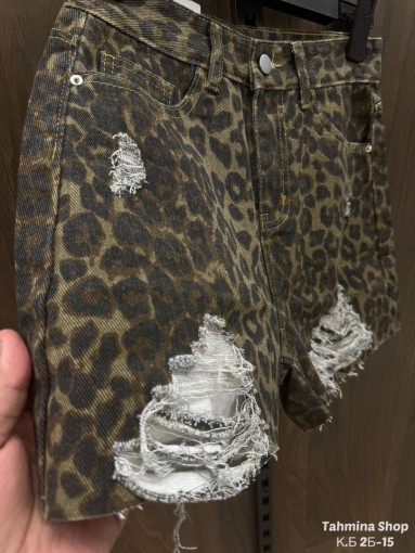 Представляем вам модные и стильные женские шорты под леопард. Изготовлены из хлопка, благодаря которому ткань не садится и не выцветает САДОВОД официальный интернет-каталог